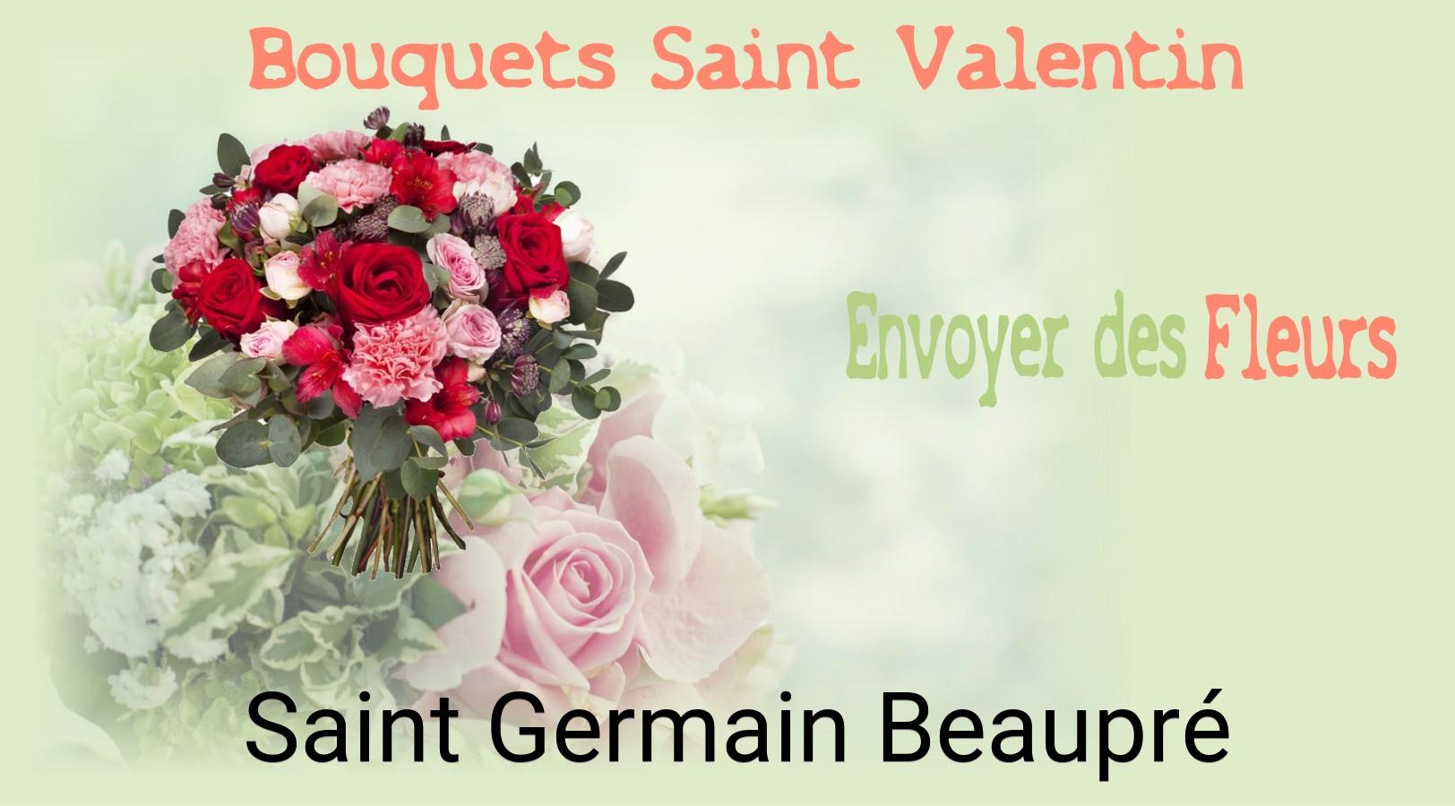 Roses de Saint-Valentin livrées à Saint-Germain-Beaupré